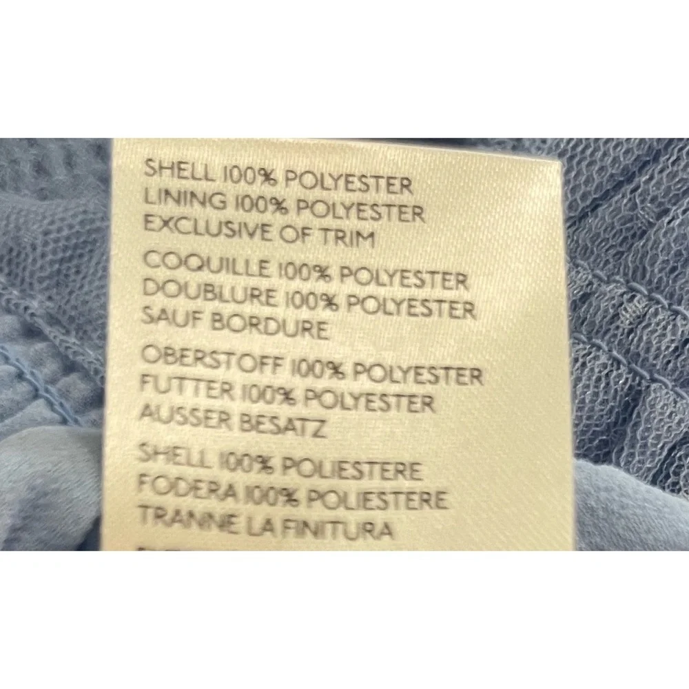 Anthropologie Smocked Cami Blue NWT Size XL - Picture 8 of 13